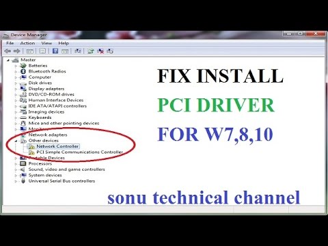 simple pci controller driver download